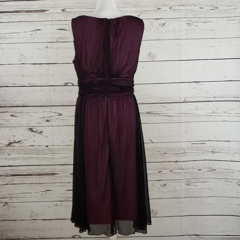 Empire Waist  D.J. Sommers mid calf Dress - Picture 5 of 8